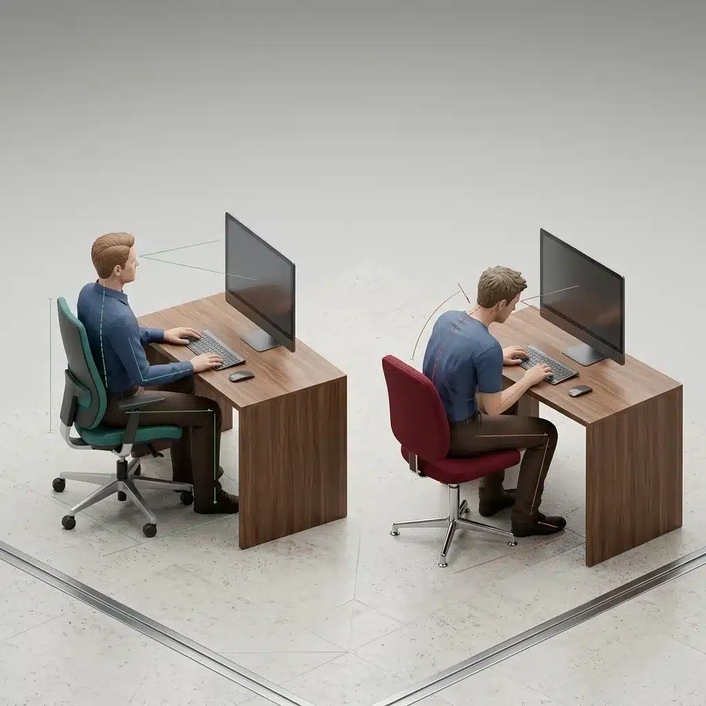gestão de ergonomia no ambiente de trabalho